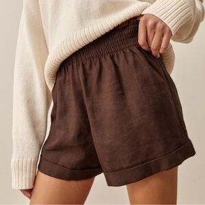 Reformation Linen Mila Shorts